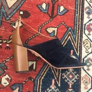 Aquazzura suede & leather heels - great condition